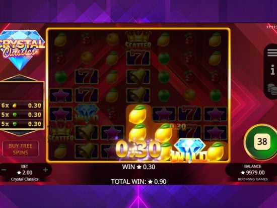 Click the thumbnail to enlarge Crystal Classics slot game image