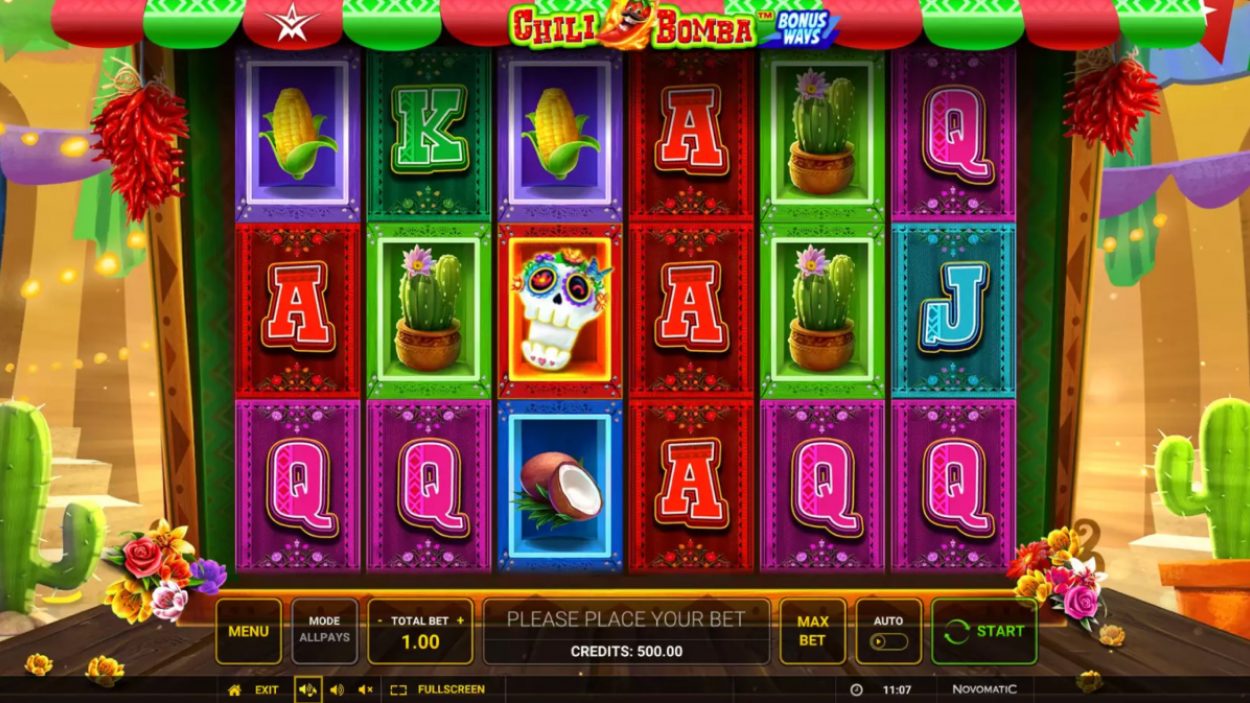 Chili Bomba slot game demo image