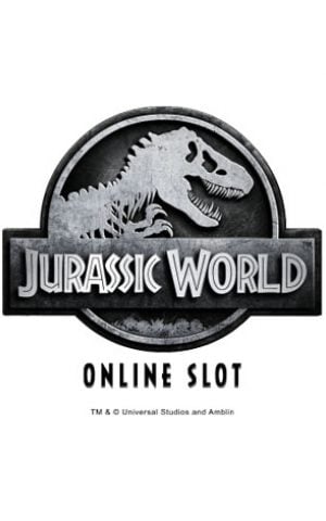 Jurassic World slot logo