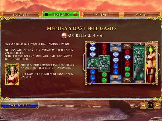 Age Of Gods Medusa And Monsters Slot Game Image