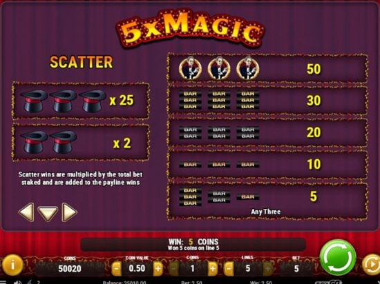 5x Magic Slot Game Image