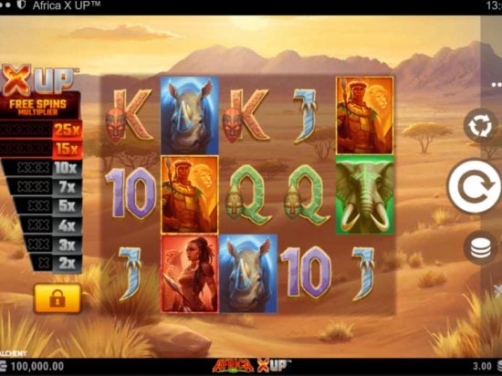 Africa X Up slot game image