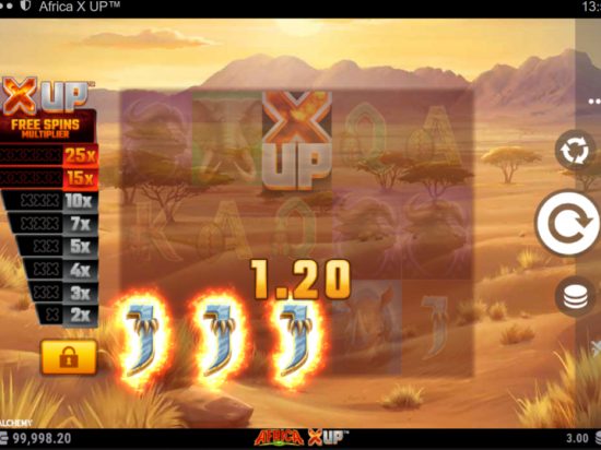 Africa X Up slot game image
