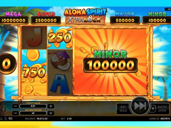 Aloha Spirit Xtralock slot game image