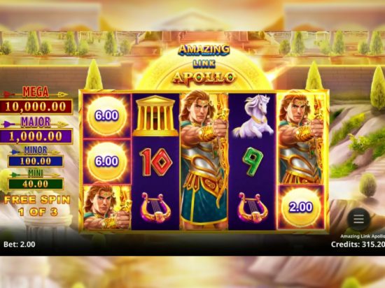 Amazing Link Apollo slot game image