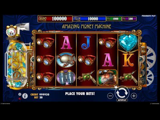 Amazing Money Machine Slot Game Image