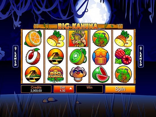 Big Kahuna slot game image