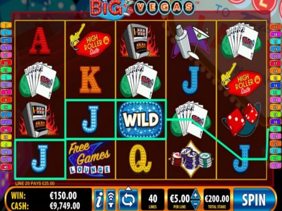 Big Vegas slot game logo