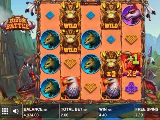Bison Battle slot game image