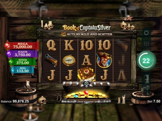 Book of Captain Silver Slot Game Image
