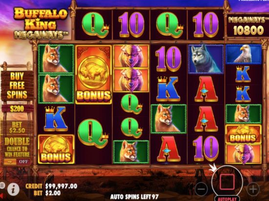 Buffalo King Megaways slot game image