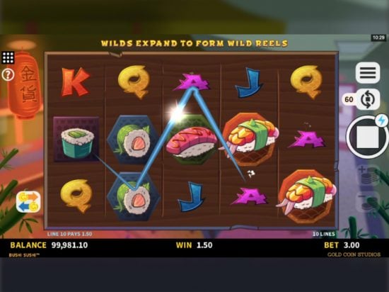 Bushi Sushi slot game image