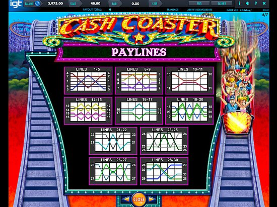 Cash Coaster slot game image