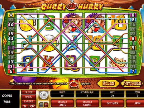 Curry in a Hurry slot game image