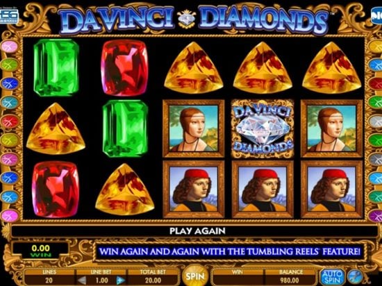 Da Vinci Diamonds slot game image