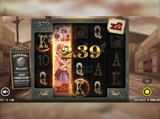 Deadwood slot game image