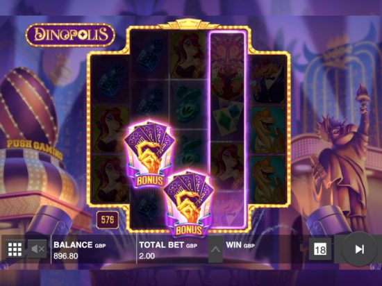 Dinopolis slot game image