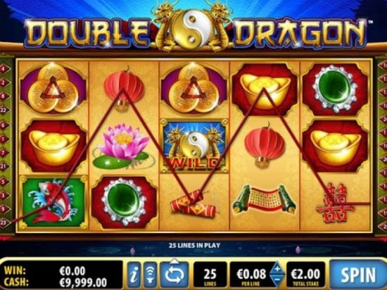 Double Dragon slot game logo