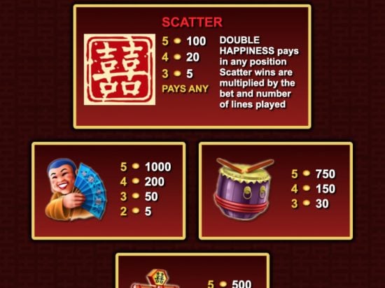 Double Happiness slot game logo