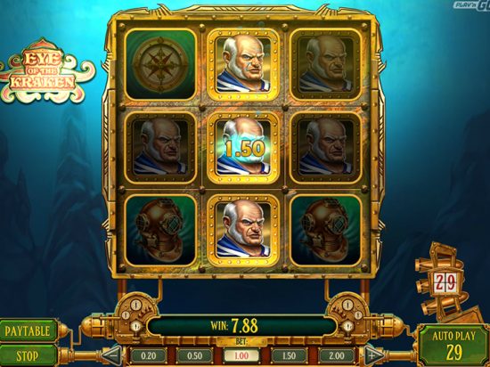 Eye Of The Kraken Slot Game Image