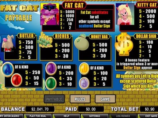 Fat Cat Slots Screenshot