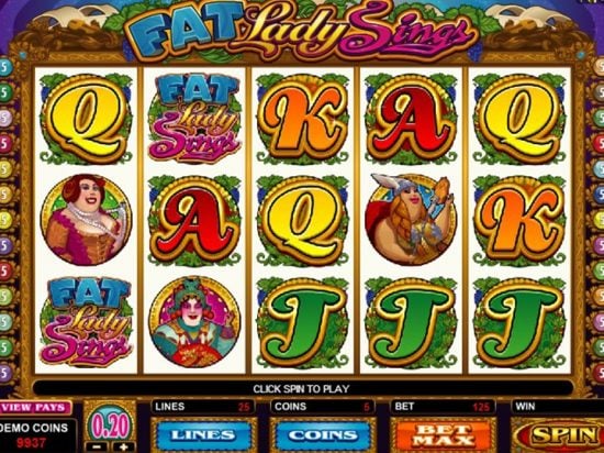 Fat Lady Sings Slot Game Image