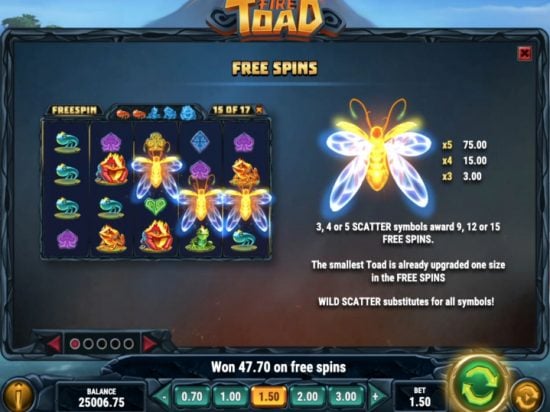 Fire Toad slot game image