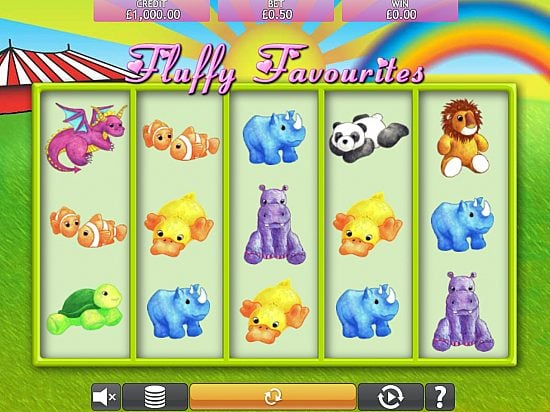 Fluffy Favourites slot game image