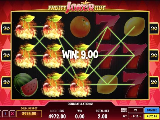 Fruity Joker Hot slot game image