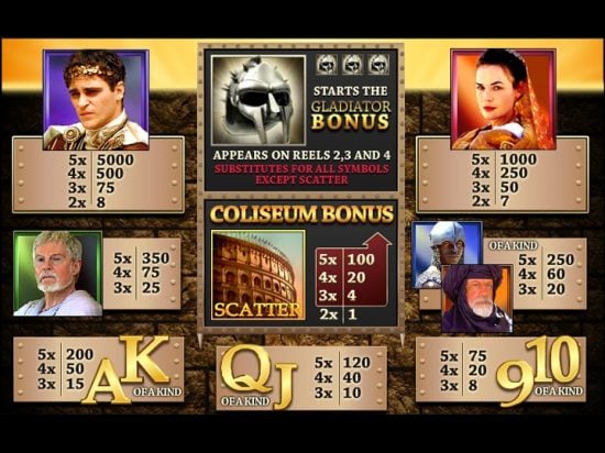 Gladiator Jackpots Screenshot 6