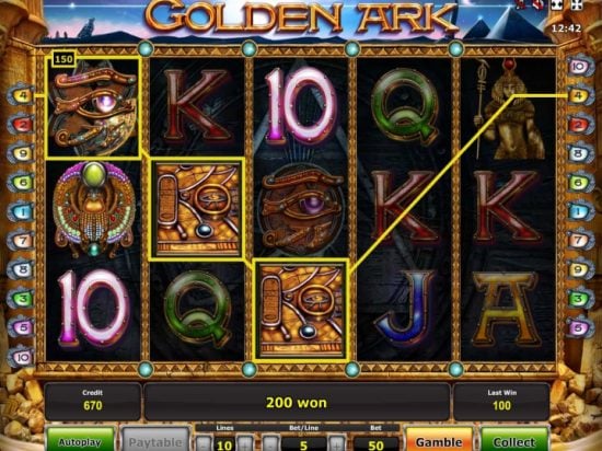 Golden Ark slot game logo