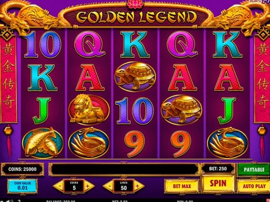 Golden Legend Slot Game Image