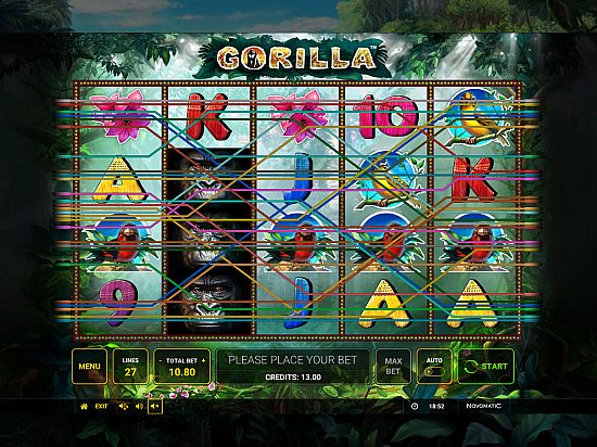 Gorilla slot game image