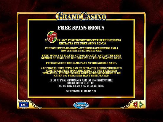 Grand Casino slot game image