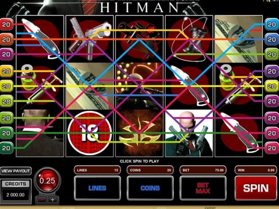 Hitman Slot Game Image