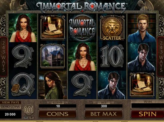 Immortal Romance Slot Game Image