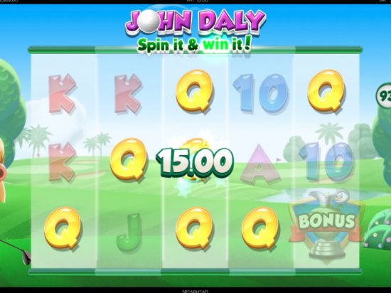 John Daly Spin it and Win It slot game image