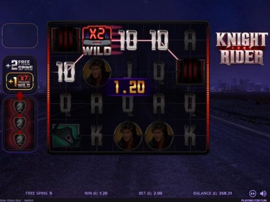 Knight Rider slot game image