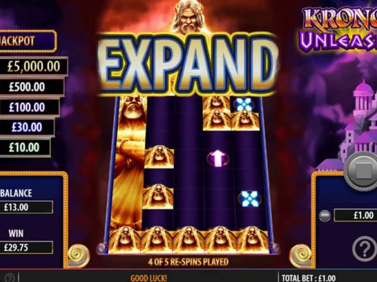 Kronos Unleashed Slot Game Image