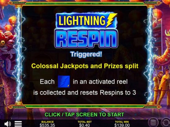 Lightning Shenlong slot game image