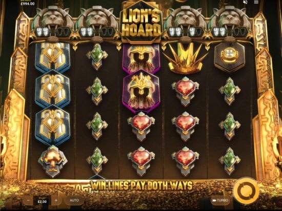 Lion’s Hoard  slot game image