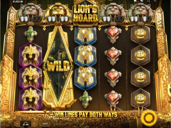 Lion’s Hoard slot game image