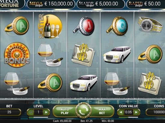 Mega Fortune Slot Game Image