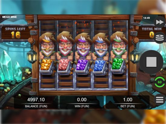 Mega Mine: Nudging Ways slot game image