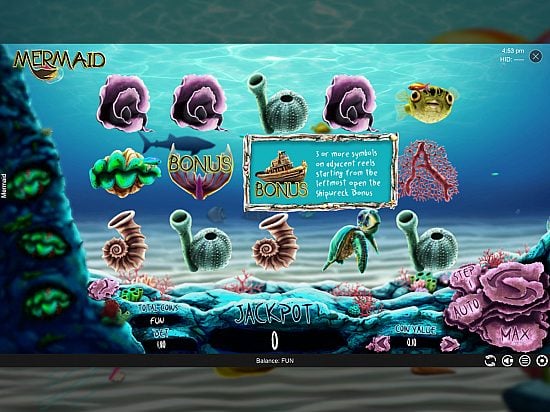 Mermaid slot play