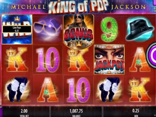 Michael Jackson Slot Game Image