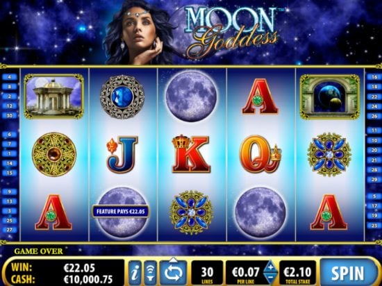 Moon Goddess slot game logo