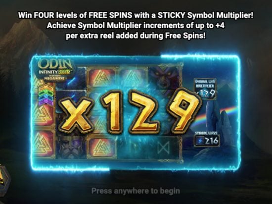Odin Infinity Reels Megaways slot game image