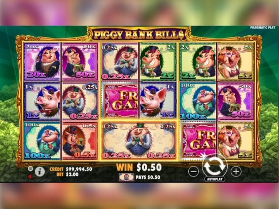 Piggy Bank Bills slot game image
