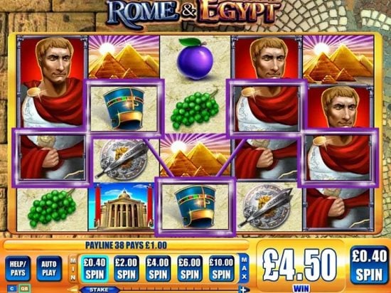 Rome And Egypt Slot Game Image